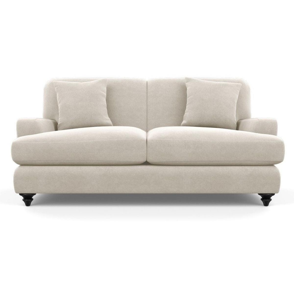Heal's Hampstead 3 Seater Sofa Capelo LinenCotton Inkspot Chestnut Stain Feet - Heal's UK Furniture – image 66