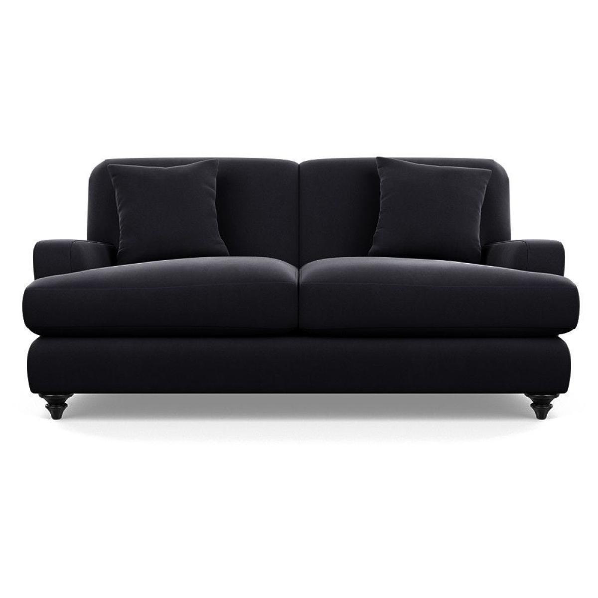Heal's Hampstead 3 Seater Sofa Capelo LinenCotton Inkspot Chestnut Stain Feet - Heal's UK Furniture – image 70