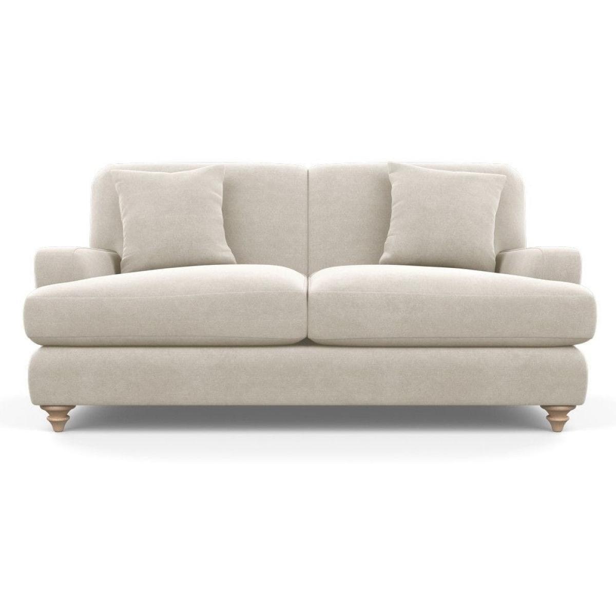Heal's Hampstead 3 Seater Sofa Capelo LinenCotton Inkspot Chestnut Stain Feet - Heal's UK Furniture – image 76