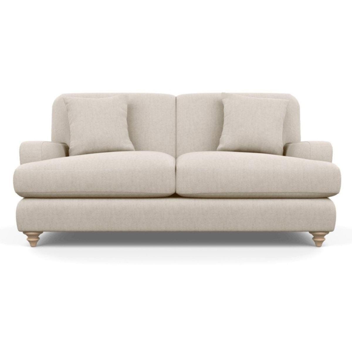 Heal's Hampstead 3 Seater Sofa Capelo LinenCotton Inkspot Chestnut Stain Feet - Heal's UK Furniture – image 79
