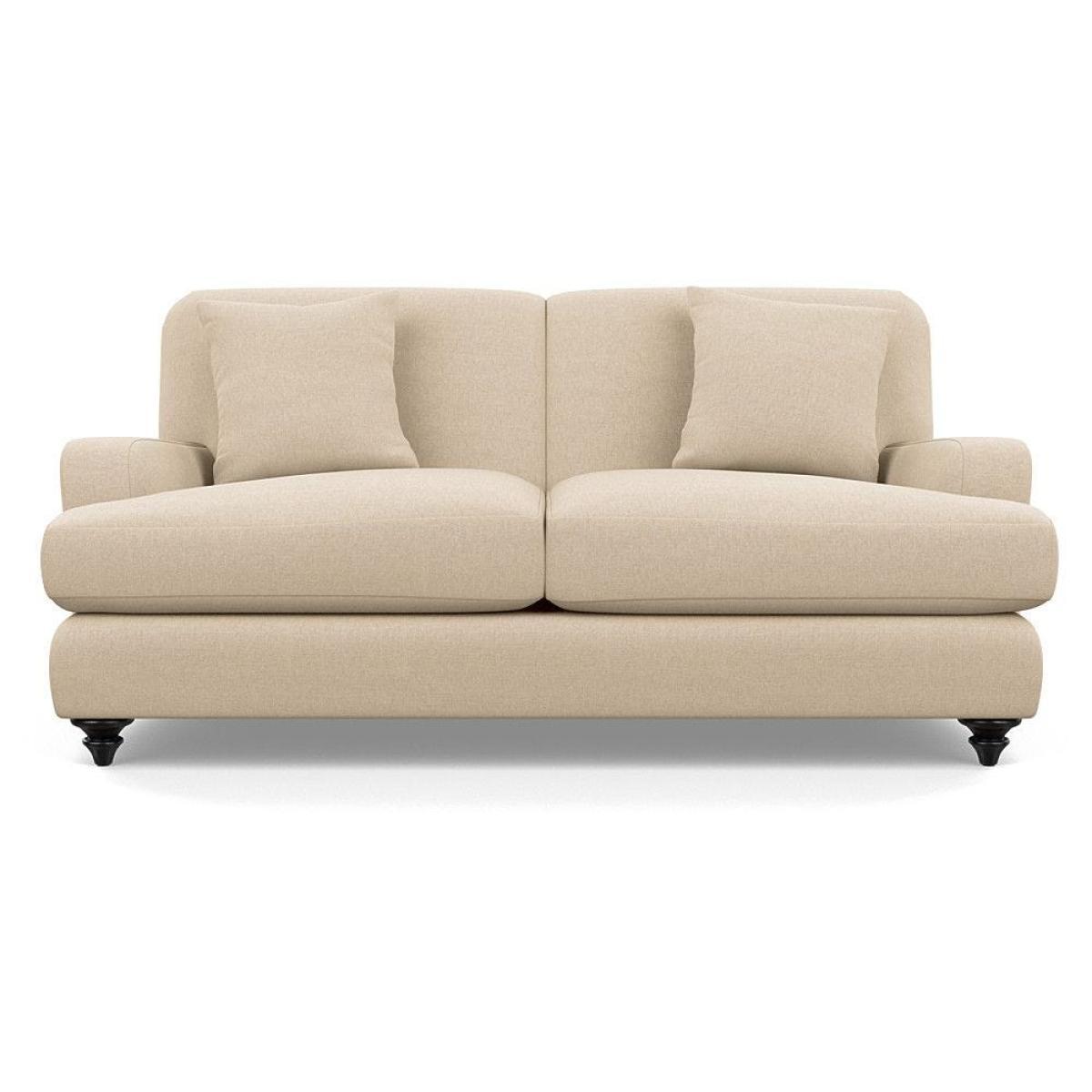 Heal's Hampstead 3 Seater Sofa Capelo LinenCotton Inkspot Chestnut Stain Feet - Heal's UK Furniture – image 81