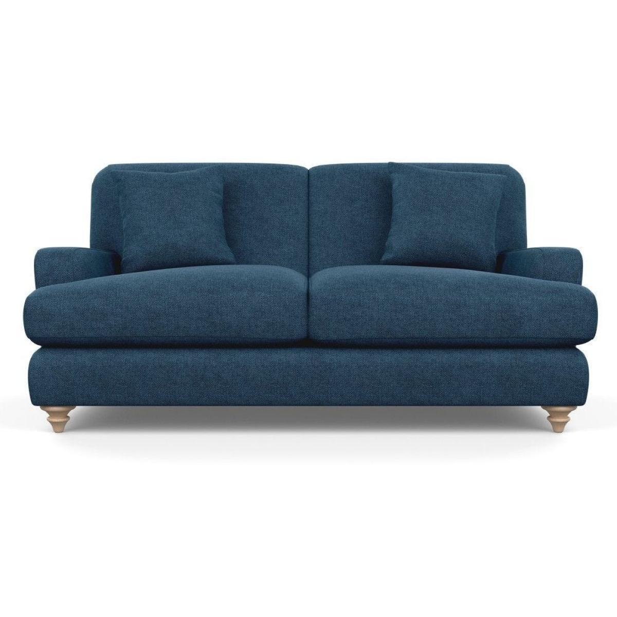 Heal's Hampstead 3 Seater Sofa Capelo LinenCotton Inkspot Chestnut Stain Feet - Heal's UK Furniture – image 86
