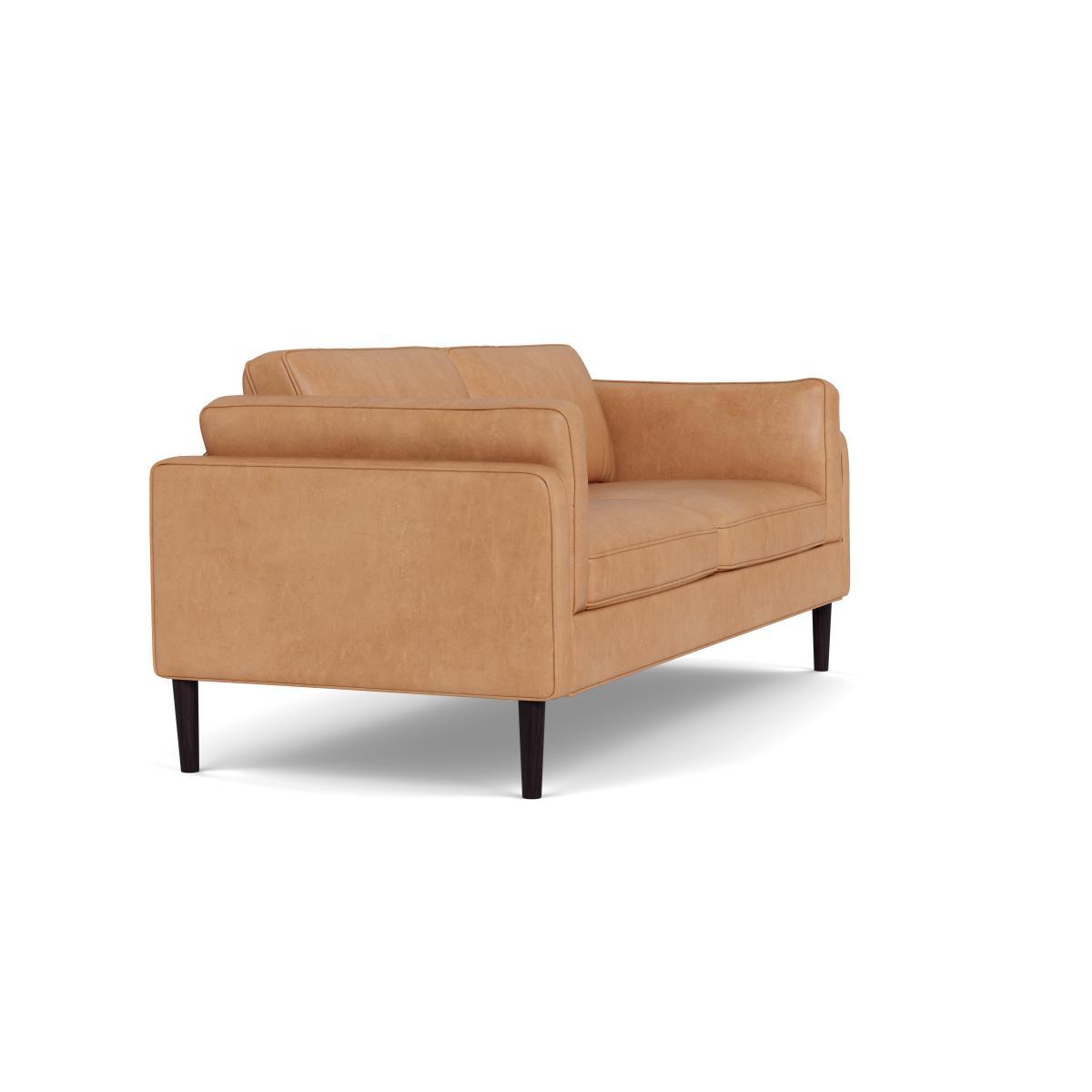 Heal's Sonno 3 Seater Daino Leather Parchment Natural Feet - Heal's UK Furniture – image 2