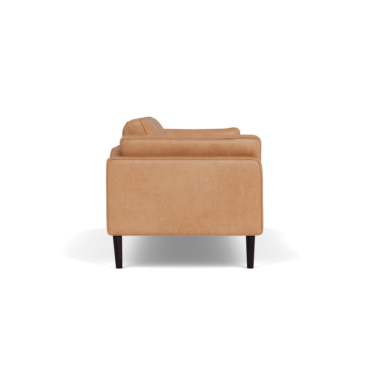 Heal's Sonno 3 Seater Daino Leather Parchment Natural Feet - Heal's UK Furniture – image 3