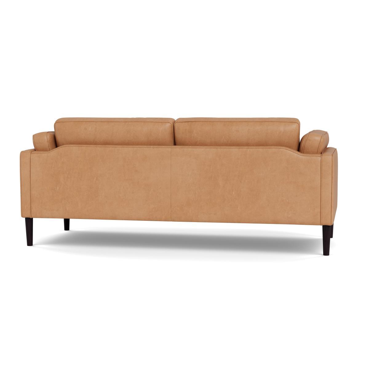 Heal's Sonno 3 Seater Daino Leather Parchment Natural Feet - Heal's UK Furniture – image 5