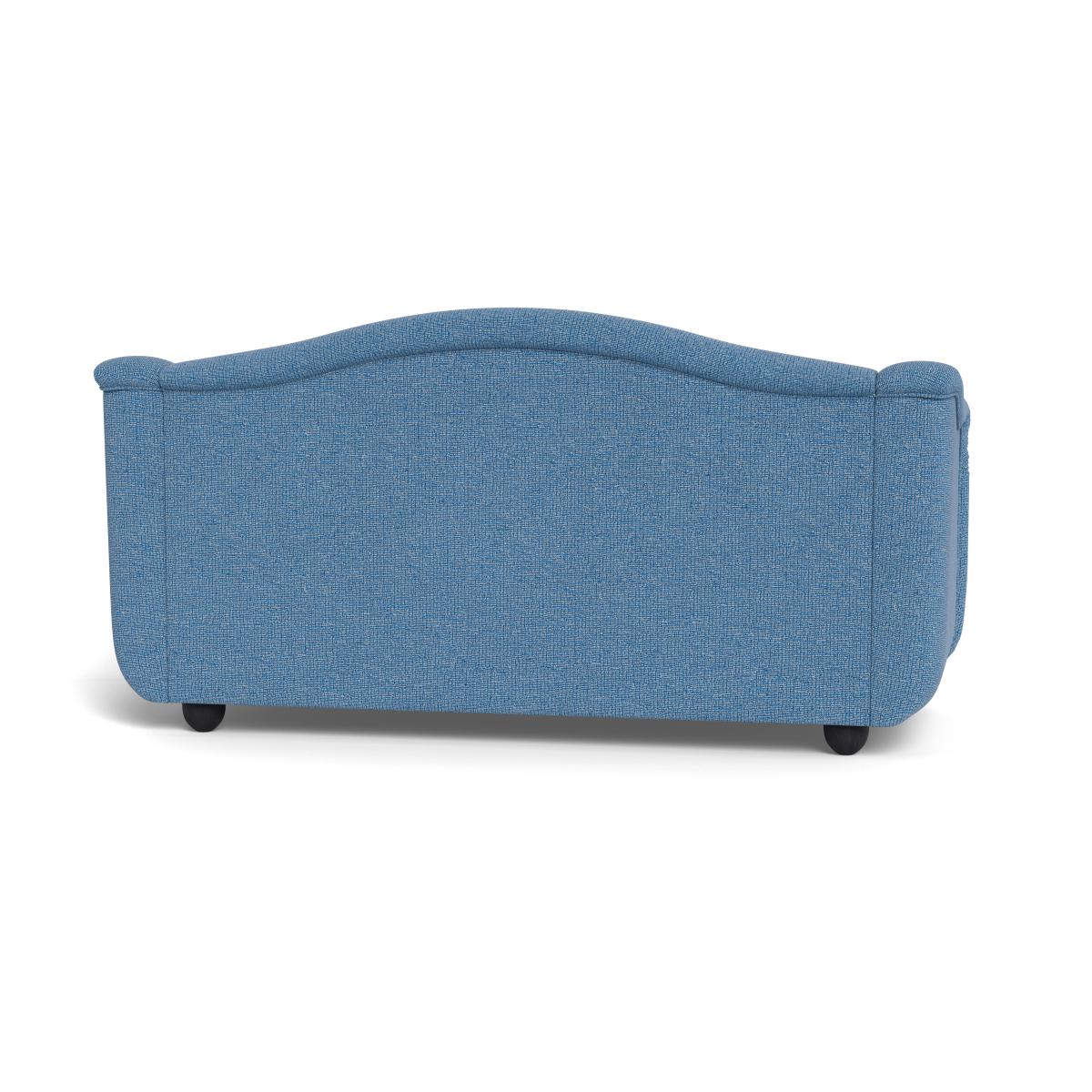 Heal's Tetbury 3 Seater Sofa Tejo Recycled Cobalt Natural Beech Feet – image 6