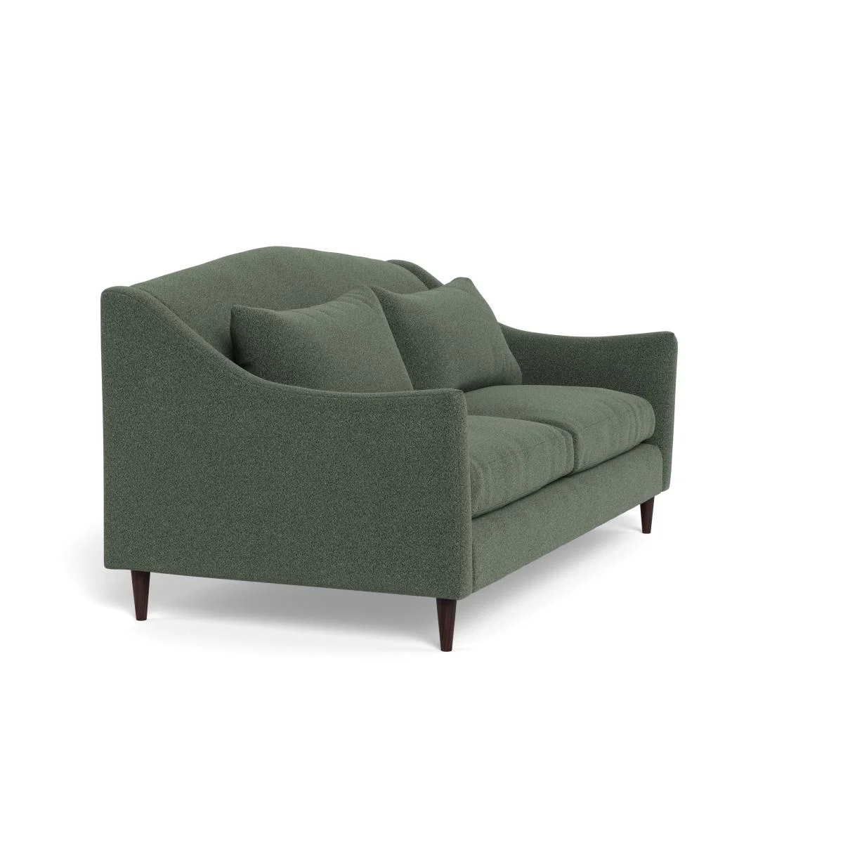 Heal's Somerset 3 Seater Sofa Boucle Fern Natural Feet – image 2