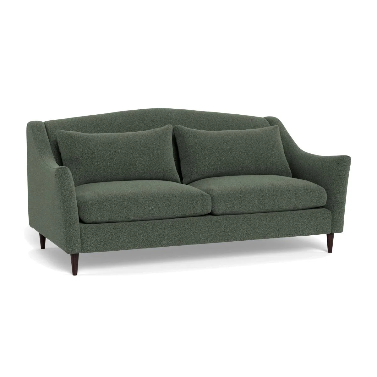 Heal's Somerset 3 Seater Sofa Boucle Fern Natural Feet – image 1