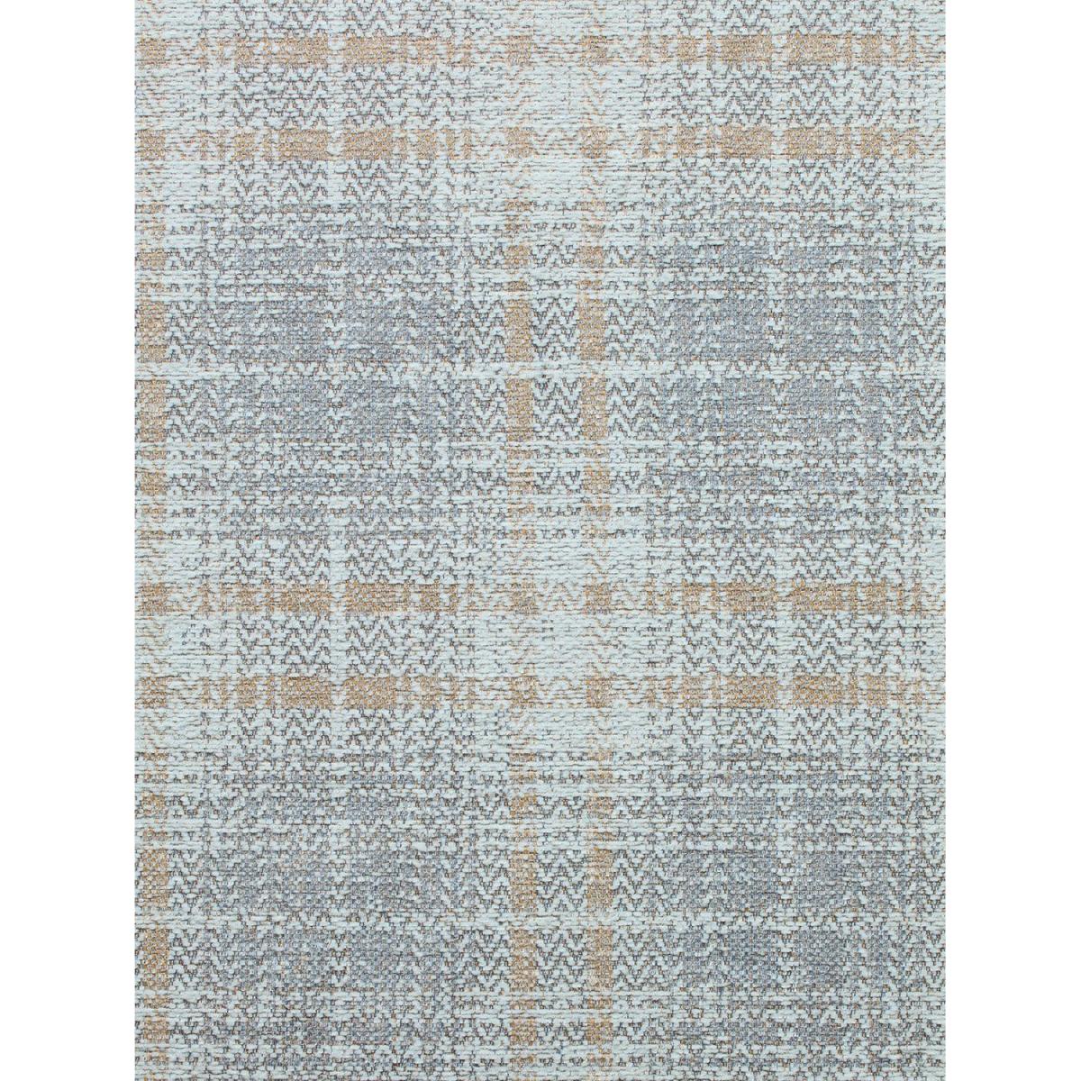 Desser Clifton Rattan Athena Check 3-Seater Sofa, Grey – image 4
