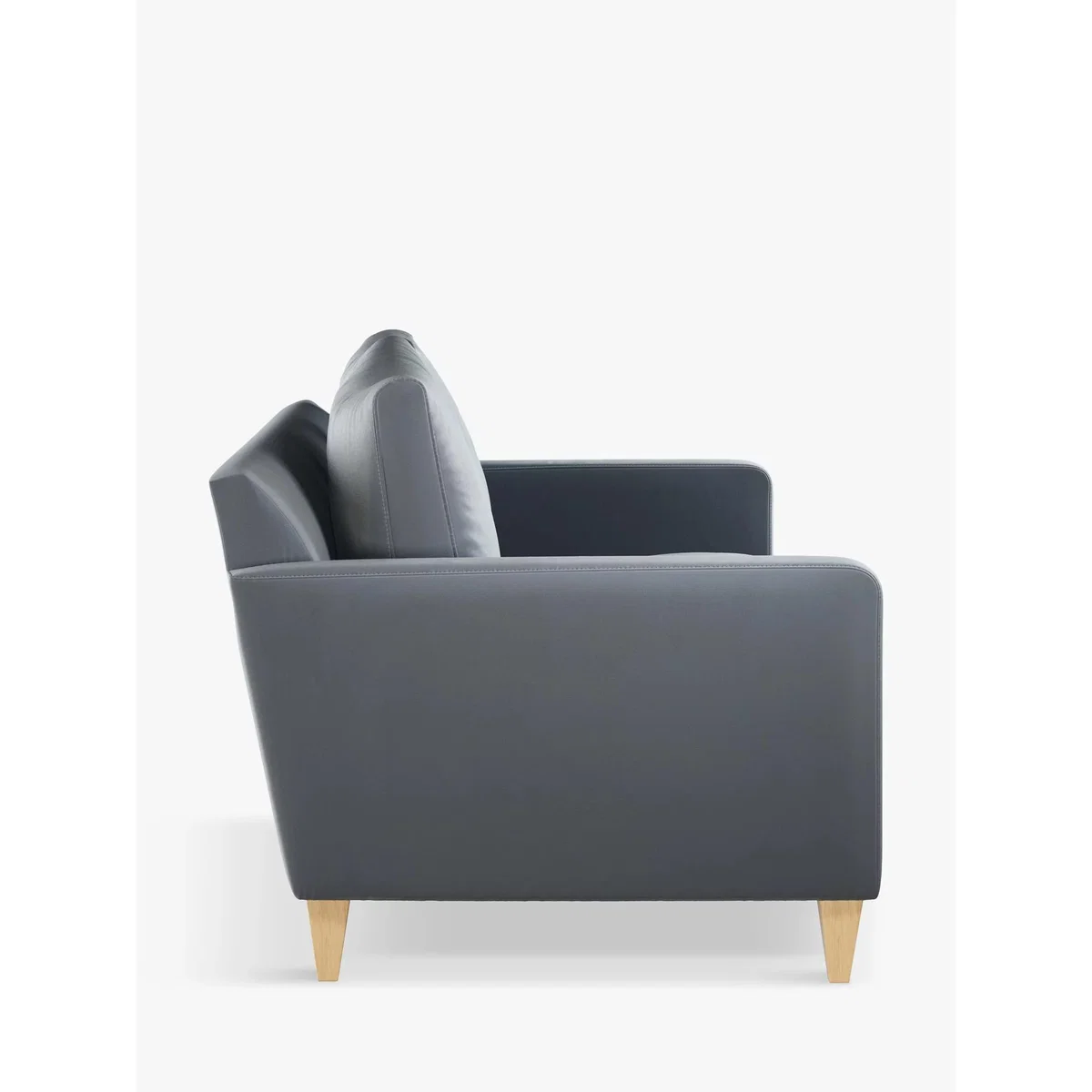 John Lewis Bailey High Back Large 3 Seater Sofa, Light Leg, Harriet Slate – image 2