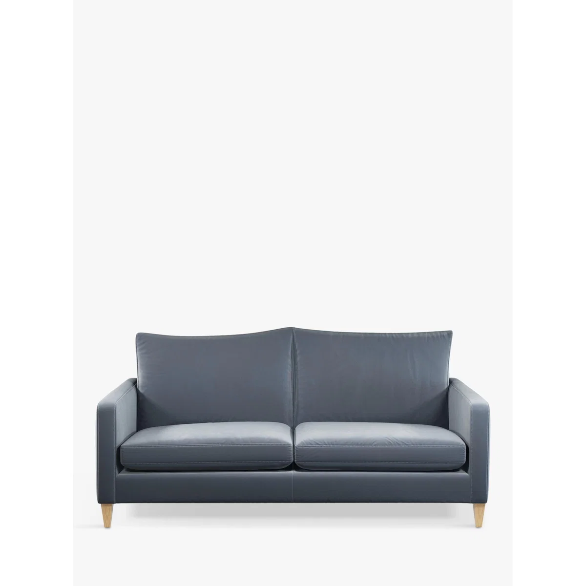 John Lewis Bailey High Back Large 3 Seater Sofa, Light Leg, Harriet Slate – image 4