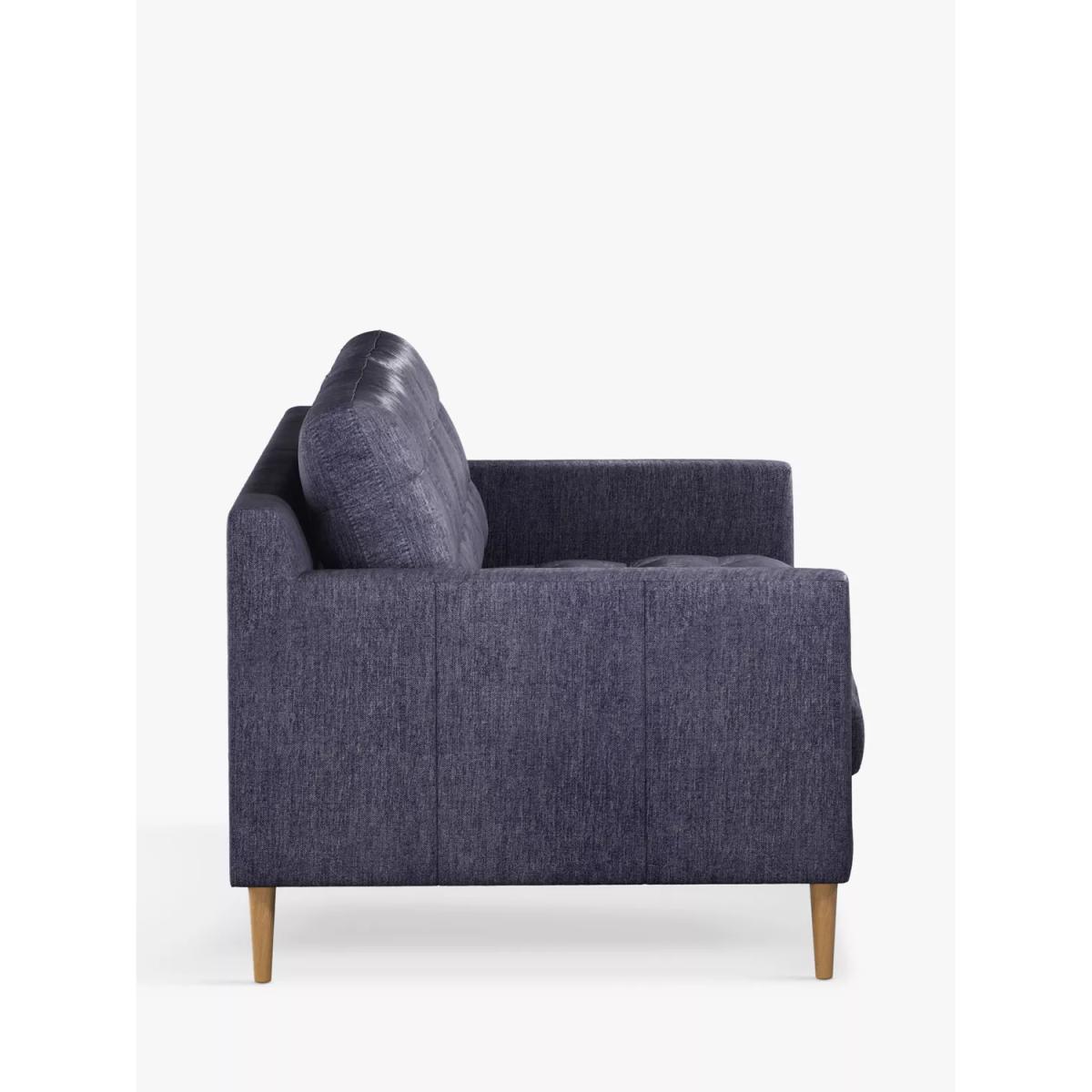 John Lewis Draper Large 3 Seater Sofa, Dark Leg – image 2
