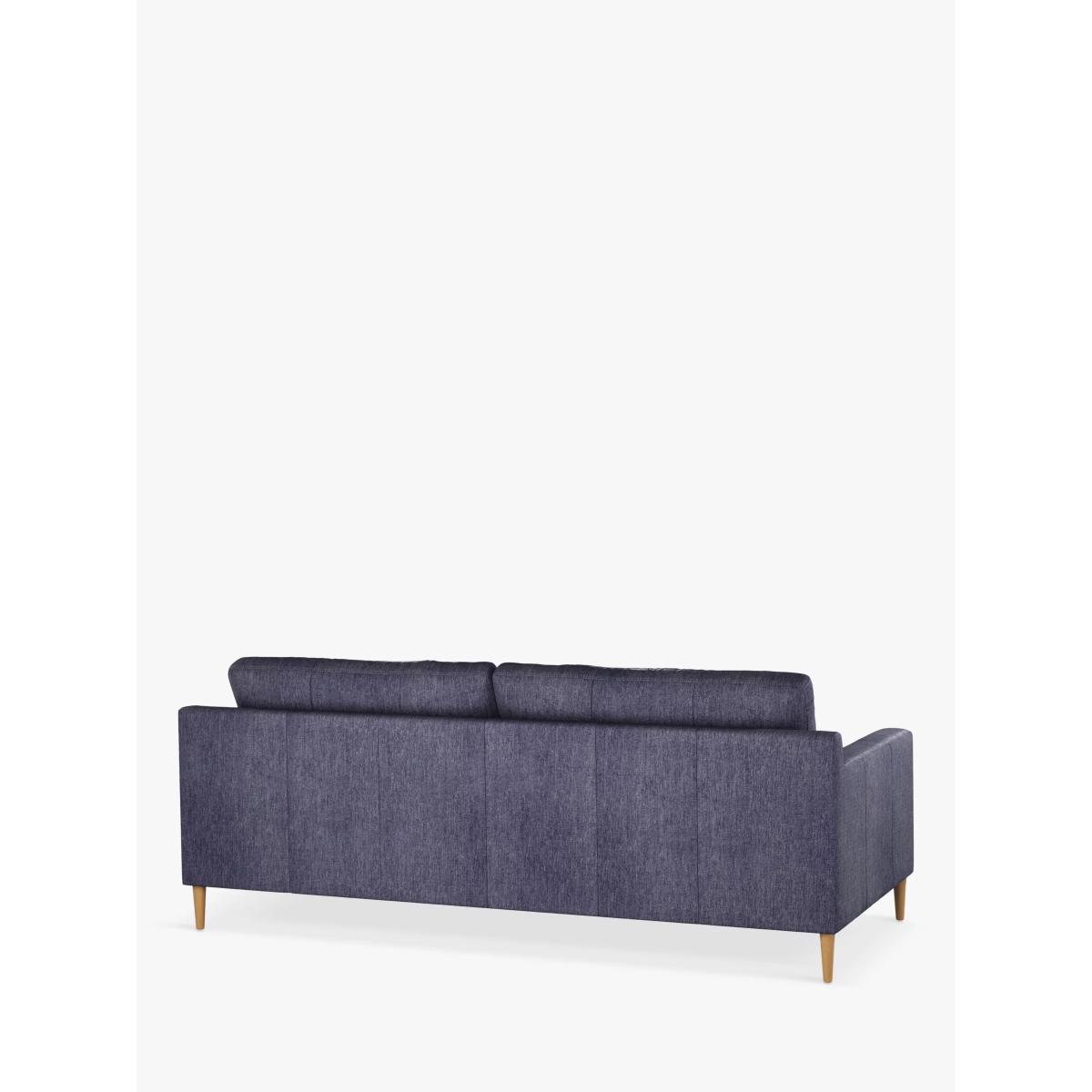 John Lewis Draper Large 3 Seater Sofa, Dark Leg – image 3