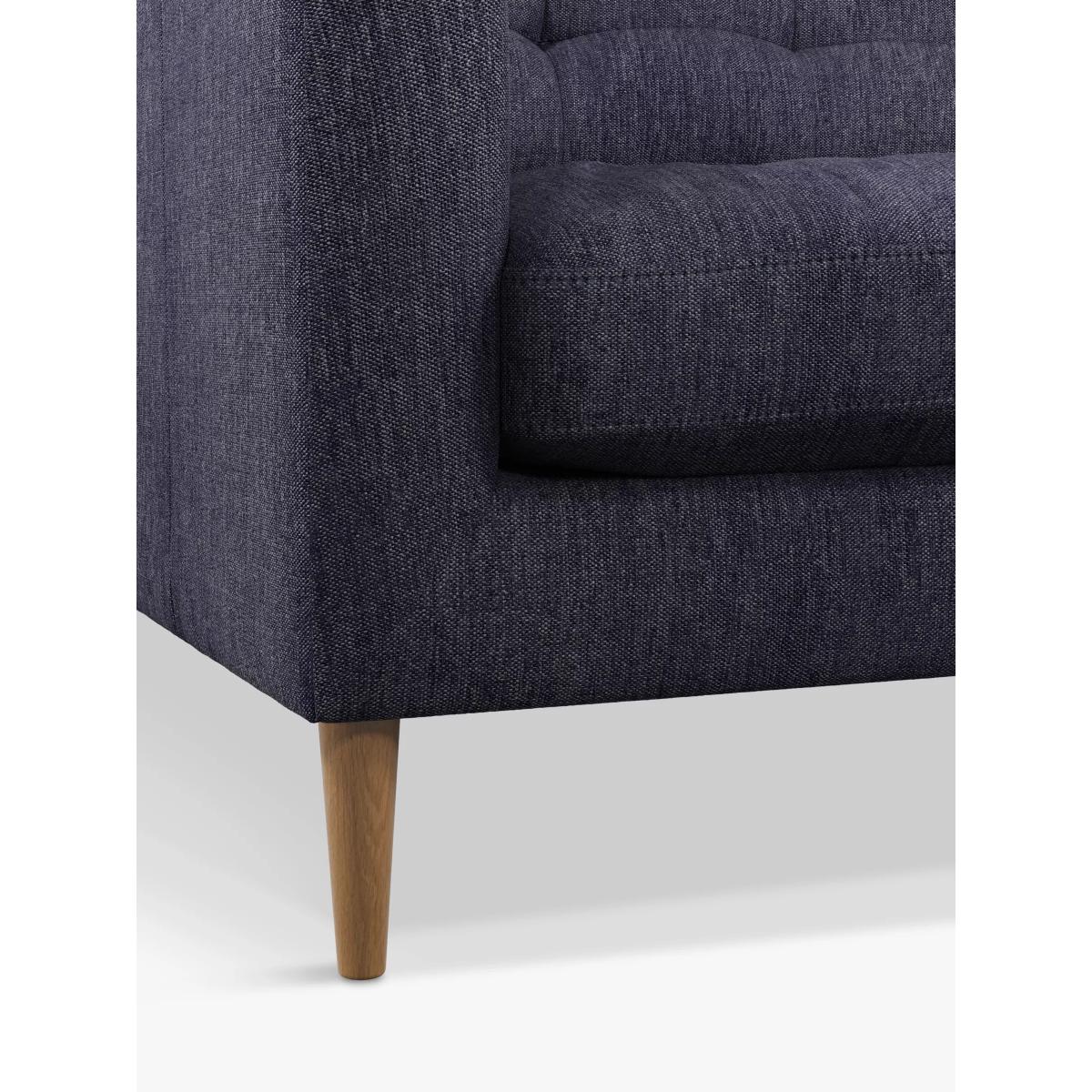 John Lewis Draper Large 3 Seater Sofa, Dark Leg – image 6