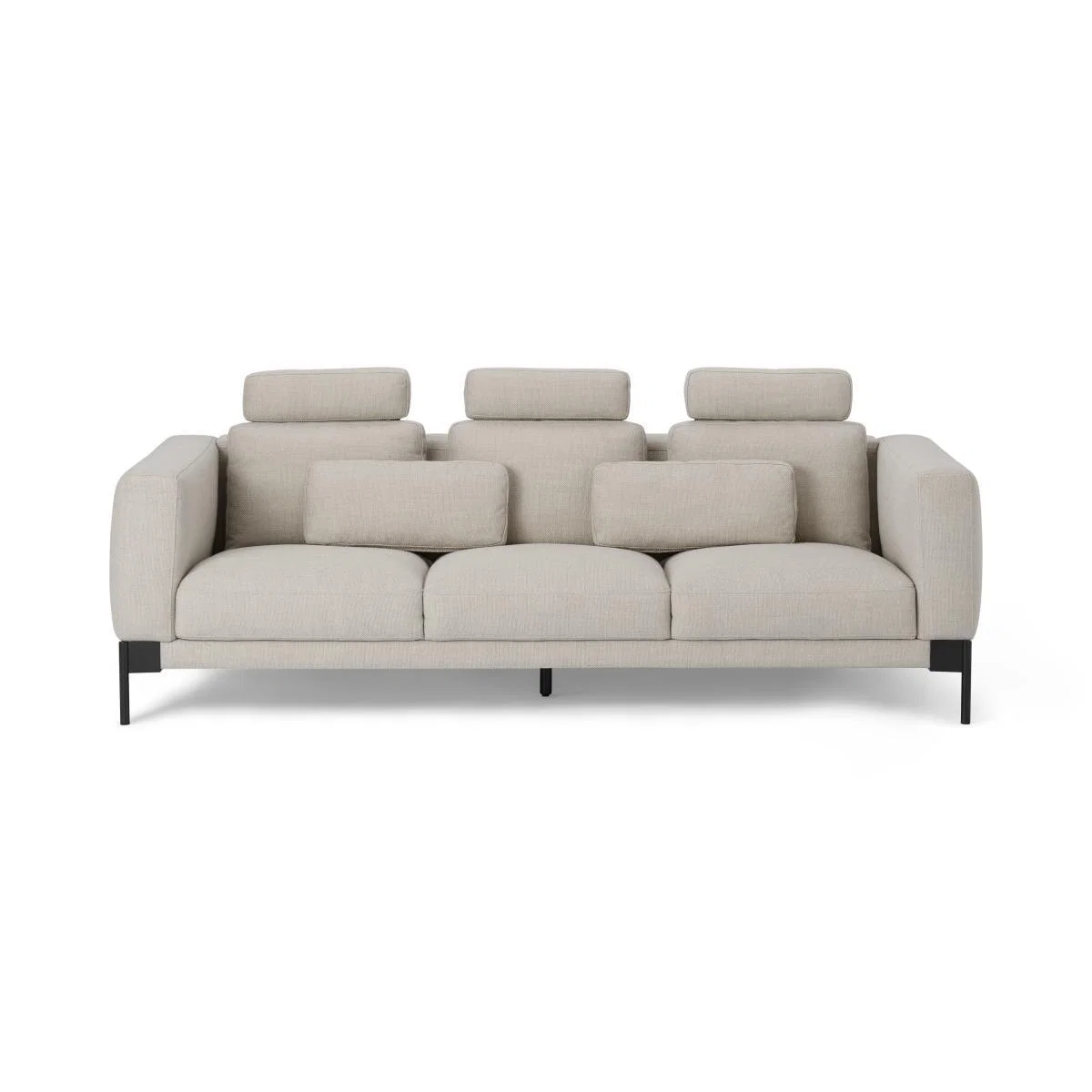 Daxton 3 Seater Sofa, Oat Weave – image 2