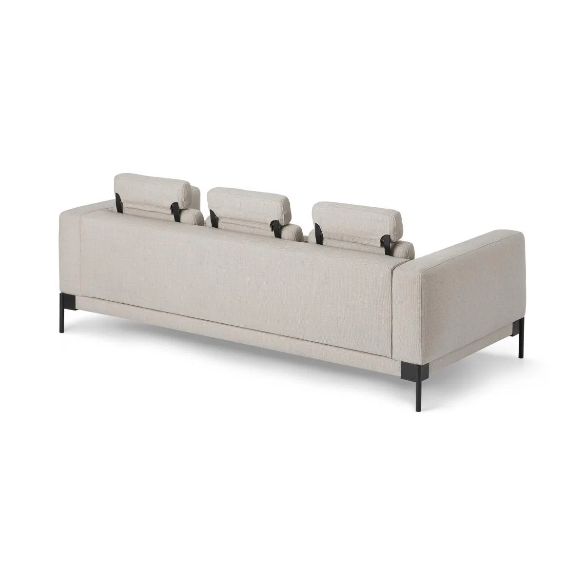Daxton 3 Seater Sofa, Oat Weave – image 7