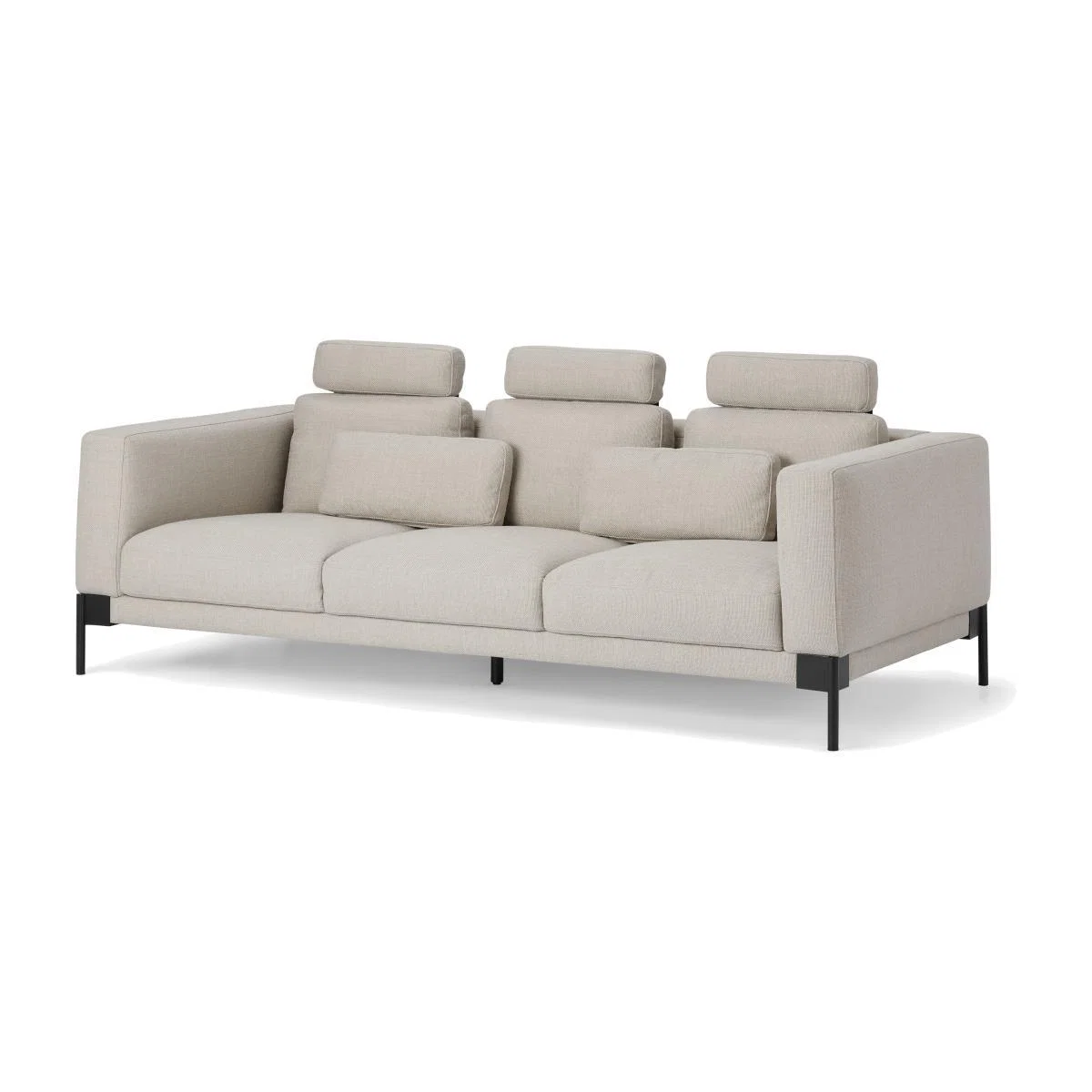 Daxton 3 Seater Sofa, Oat Weave – image 1
