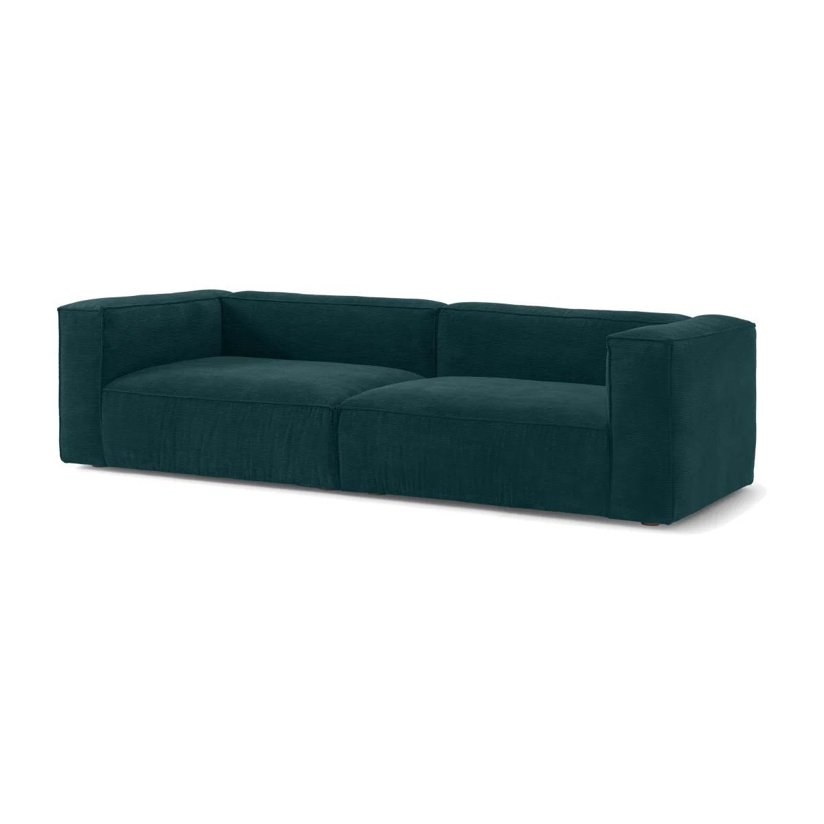 Bastein 3 Seater Sofa, Pine Corduroy Velvet – image 1