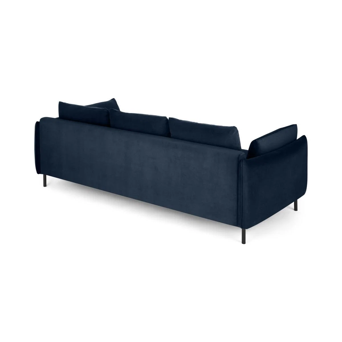 Vento 3 Seater Sofa, Sapphire Blue Velvet – image 6