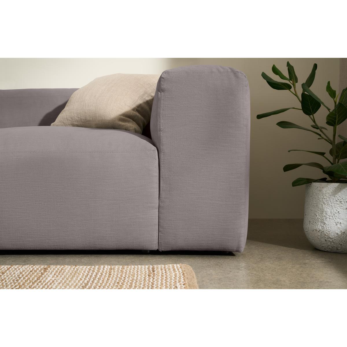 Livienne 3 Seater Sofa, Ash Grey Linen – image 6