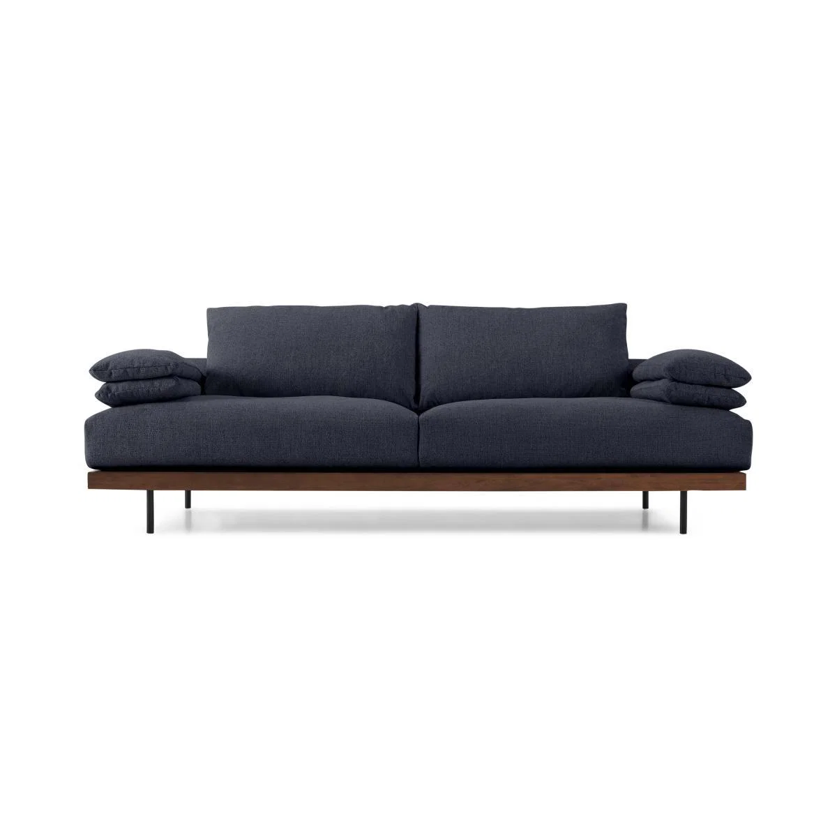 Zita 3 Seater Sofa, Kyoto Denim Fabric – image 2