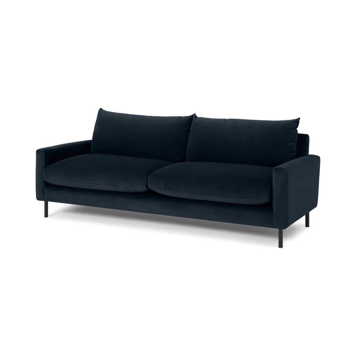 Russo 3 Seater Sofa, Navy Recycled Velvet – image 3