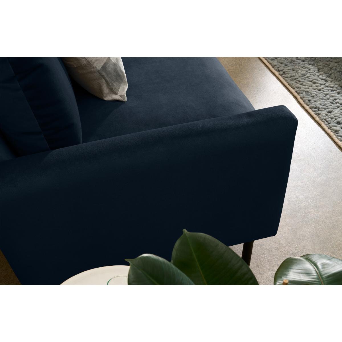 Russo 3 Seater Sofa, Navy Recycled Velvet – image 5