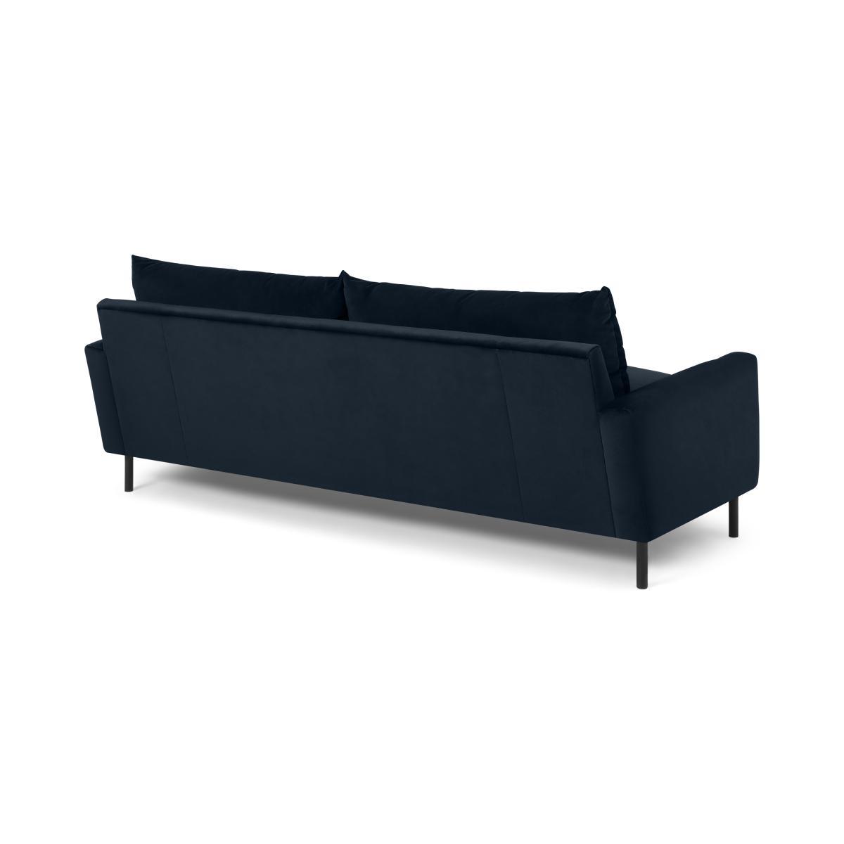 Russo 3 Seater Sofa, Navy Recycled Velvet – image 7