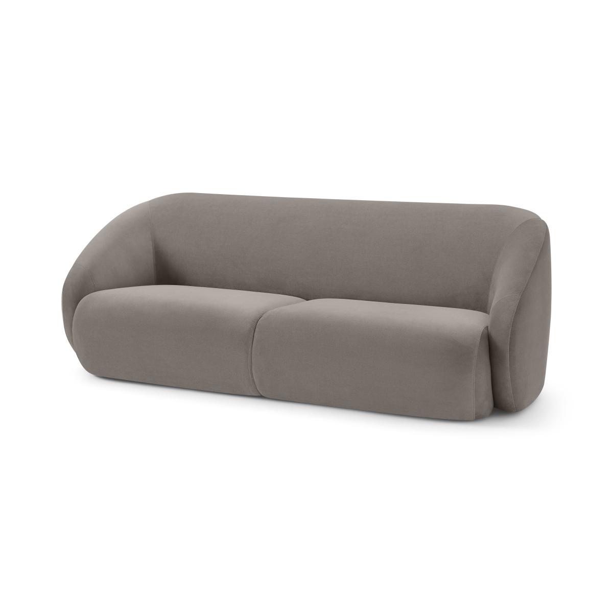 Blanca 3 Seater Sofa, Alaska Grey Velvet – image 3