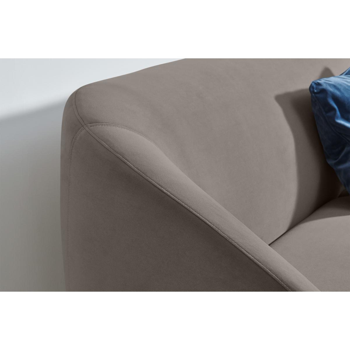 Blanca 3 Seater Sofa, Alaska Grey Velvet – image 5