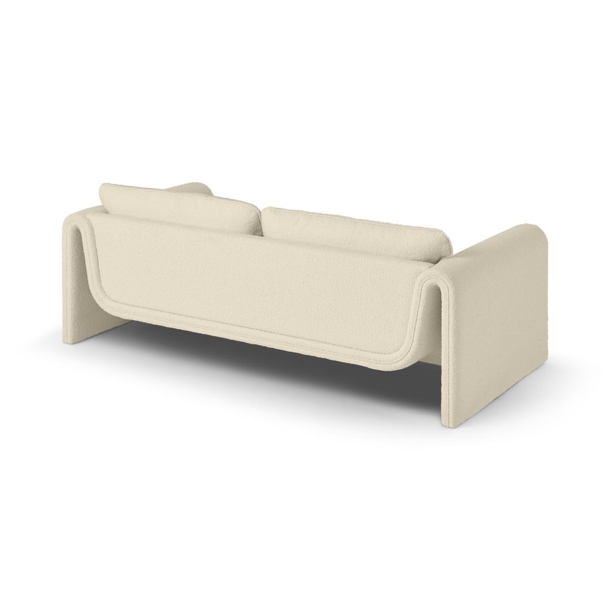 Luisa Large 2 Seater Sofa, White Boucle – image 7