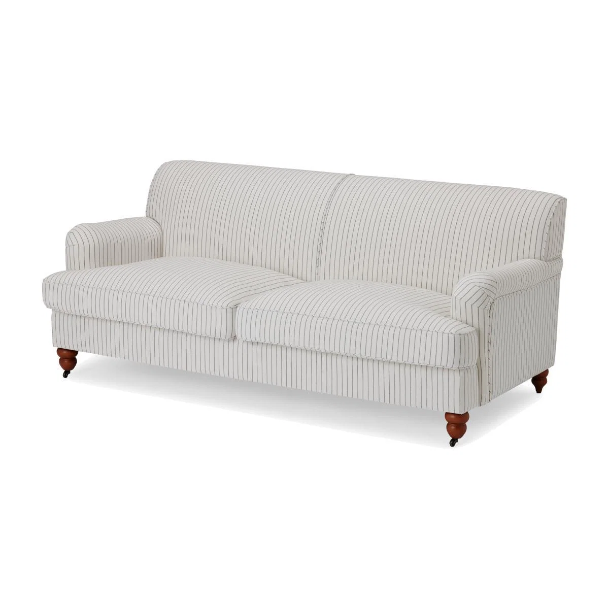 Orson 3 Seater Sofa, Off-White Striped Recycled Safi – image 1