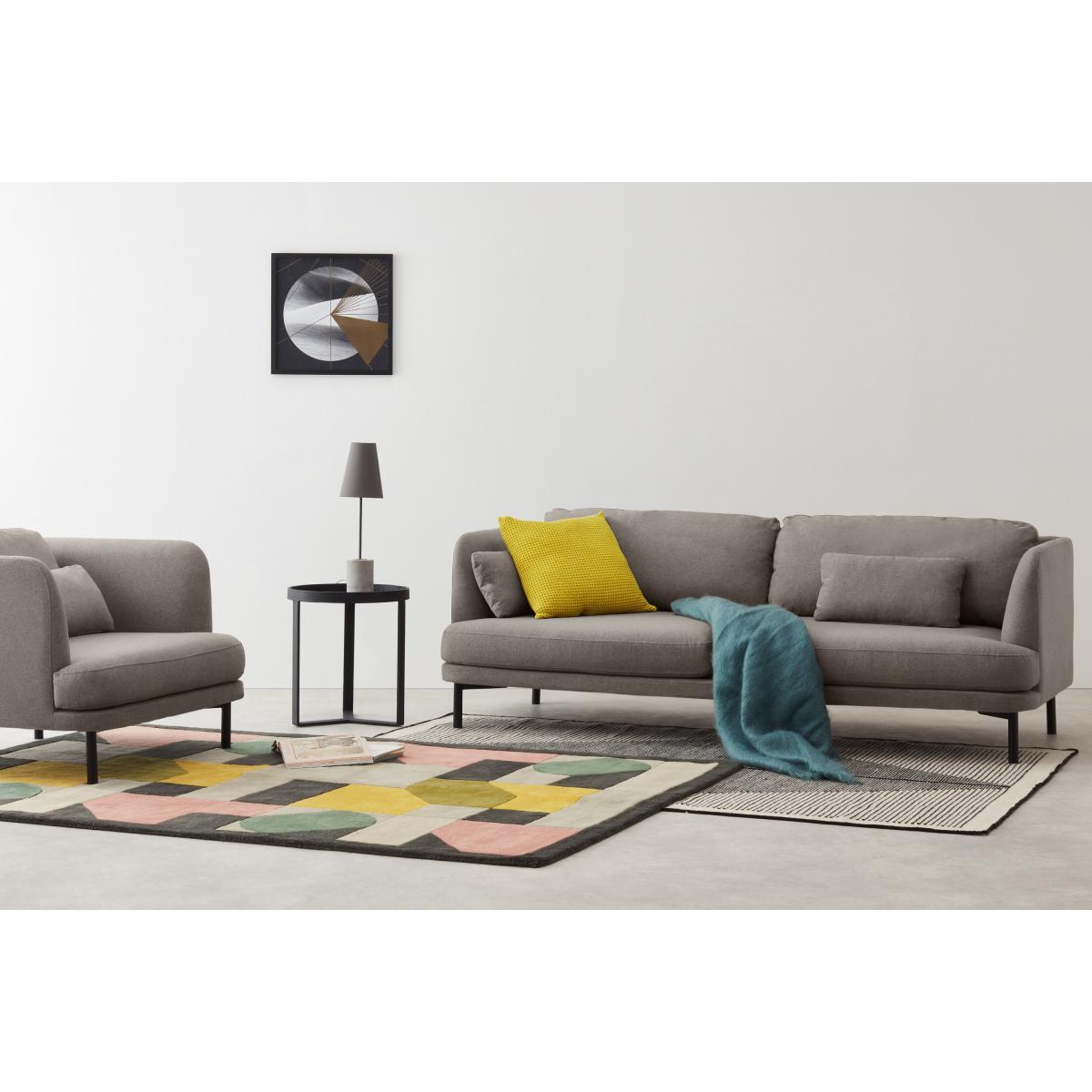 Herman 3 Seater Sofa, Manhattan Grey – image 4