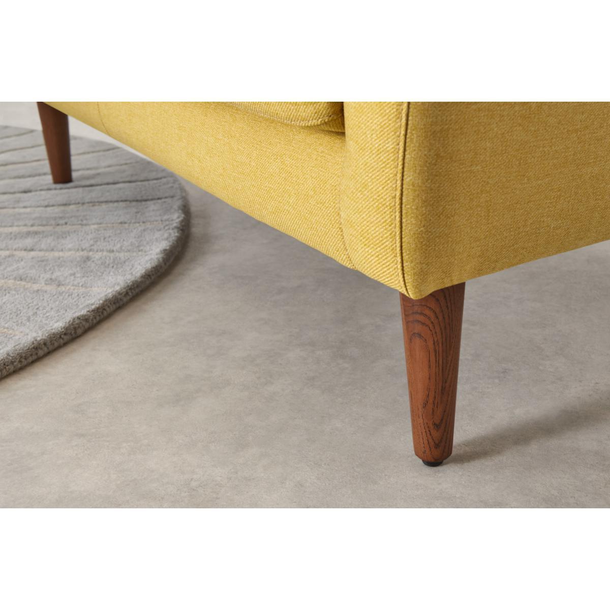 Walker 3 Seater Sofa, Orleans Yellow – image 7