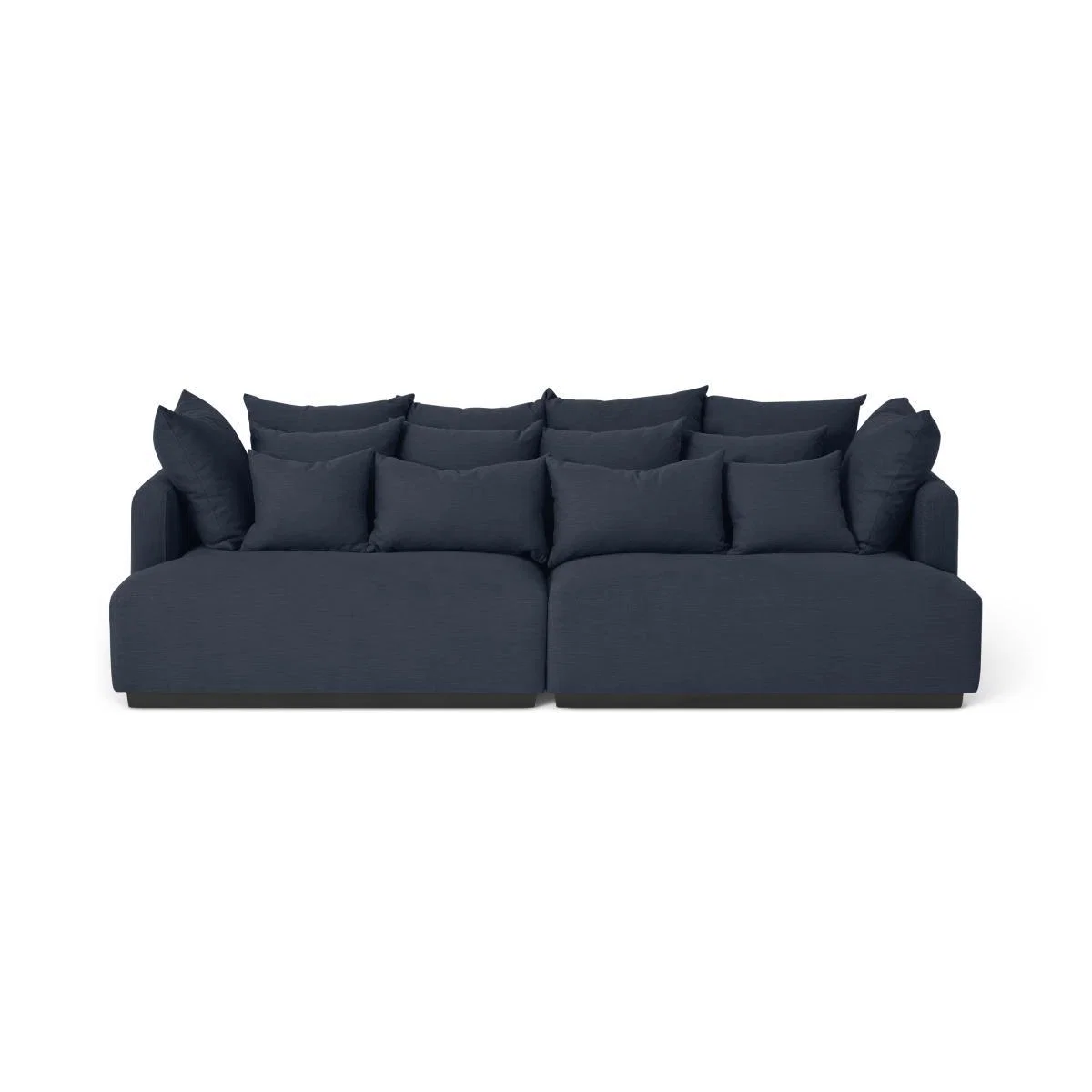 Laurin 3 Seater Sofa, Prussian Blue Linen – image 2