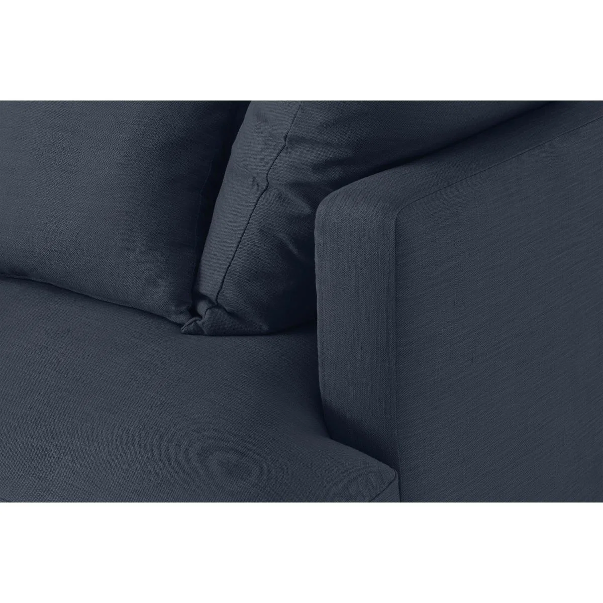 Laurin 3 Seater Sofa, Prussian Blue Linen – image 8