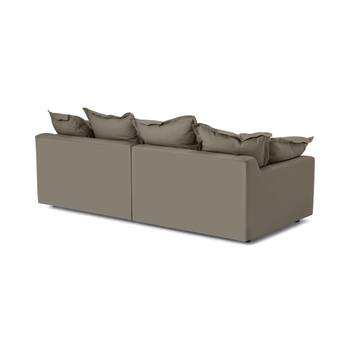Calendre 3 Seater Sofa, Olive Brushed Cotton – image 7