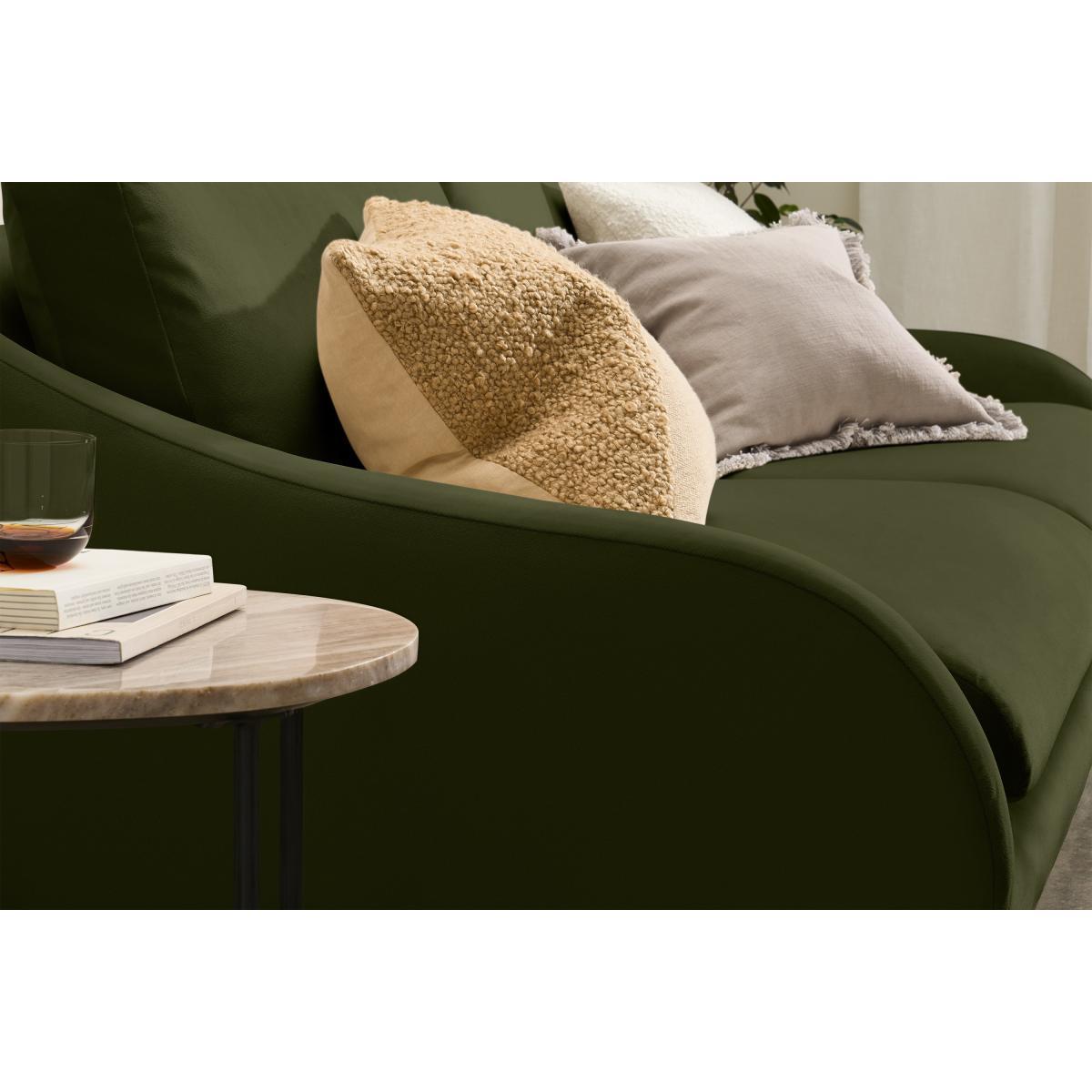 Andrin 3 Seater Sofa, Moss Recycled Velvet – image 5