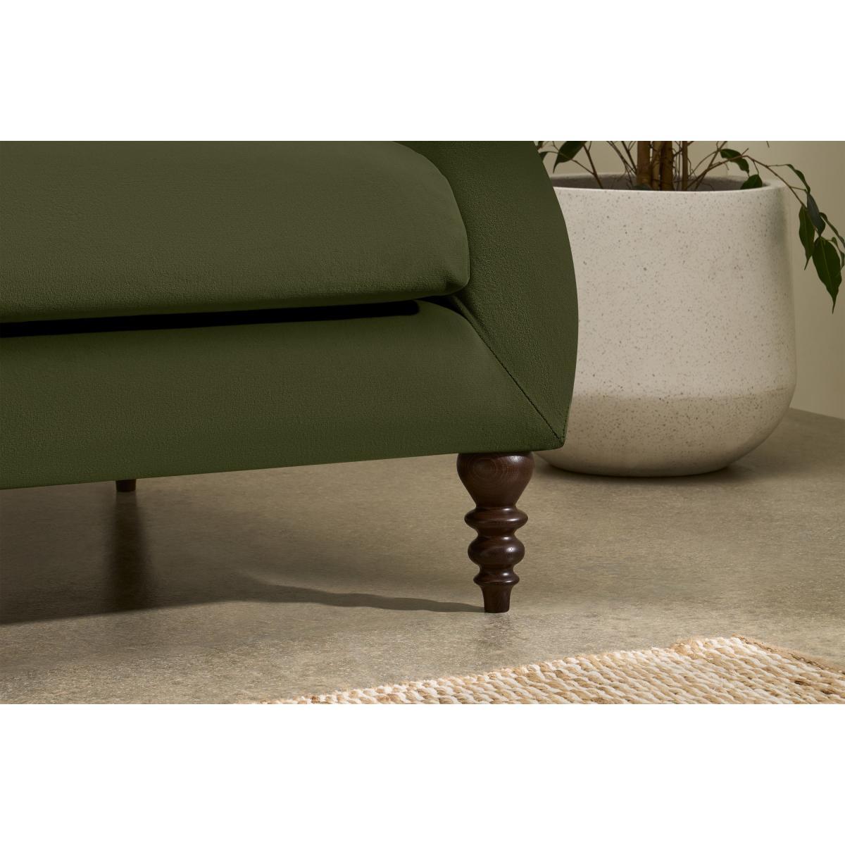 Andrin 3 Seater Sofa, Moss Recycled Velvet – image 6
