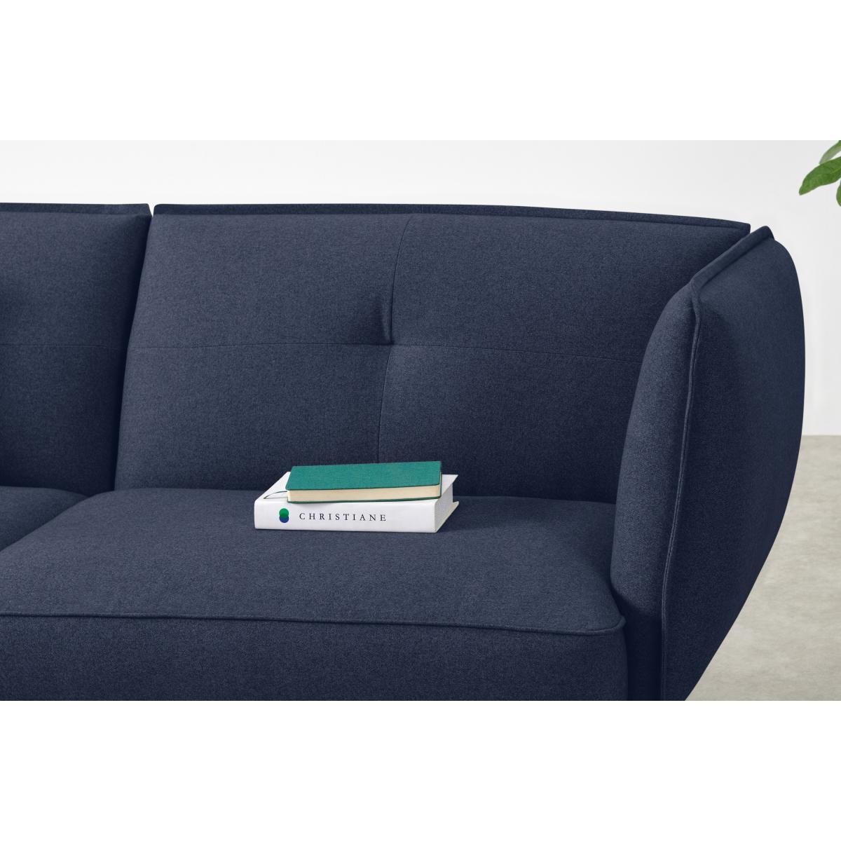 Matteo 3 Seater Sofa, Flavio Blue Weave – image 7