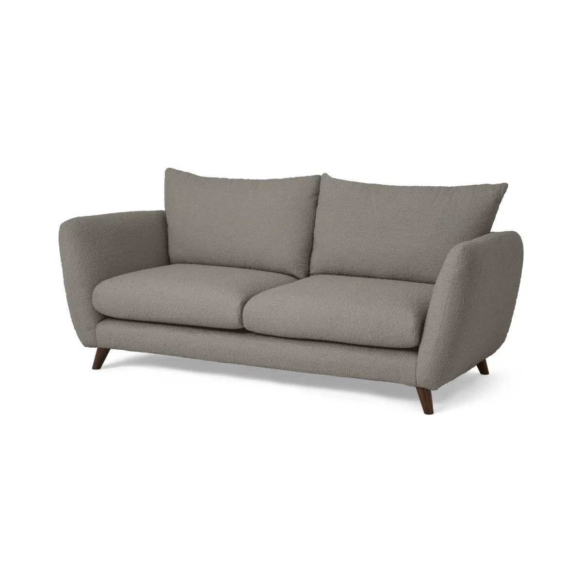 Elmira 3 Seater Sofa, Dove Grey Boucle – image 3