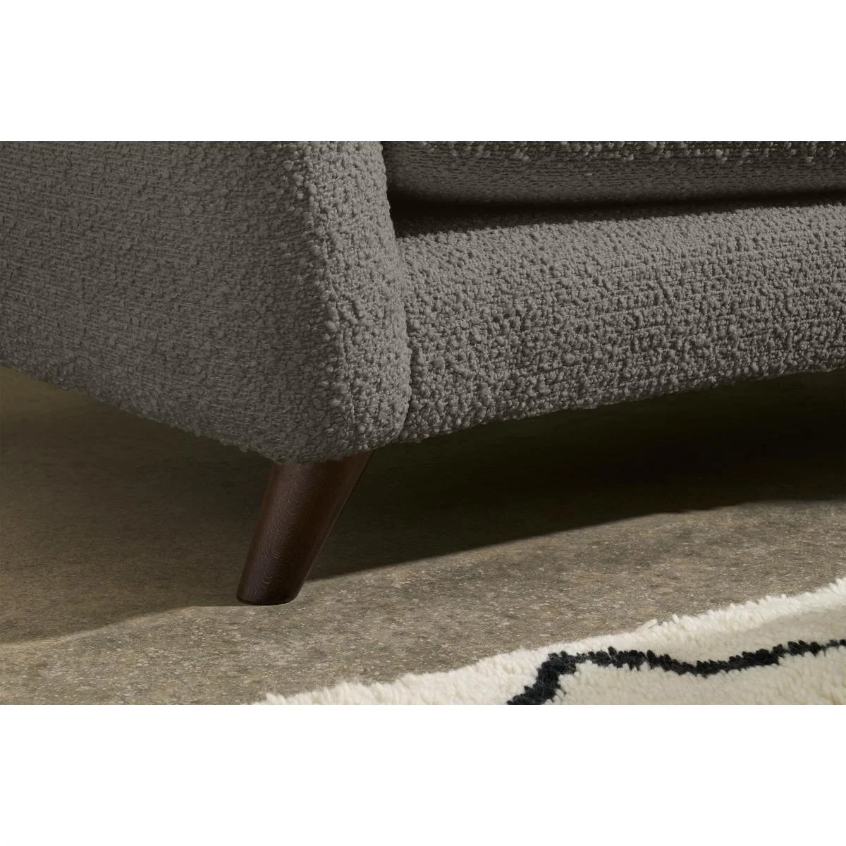 Elmira 3 Seater Sofa, Dove Grey Boucle – image 6