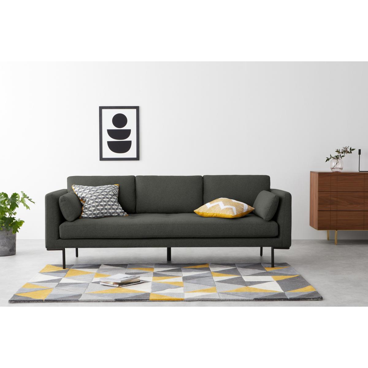 Harlow 3 Seater Sofa, Hudson Grey  – image 4