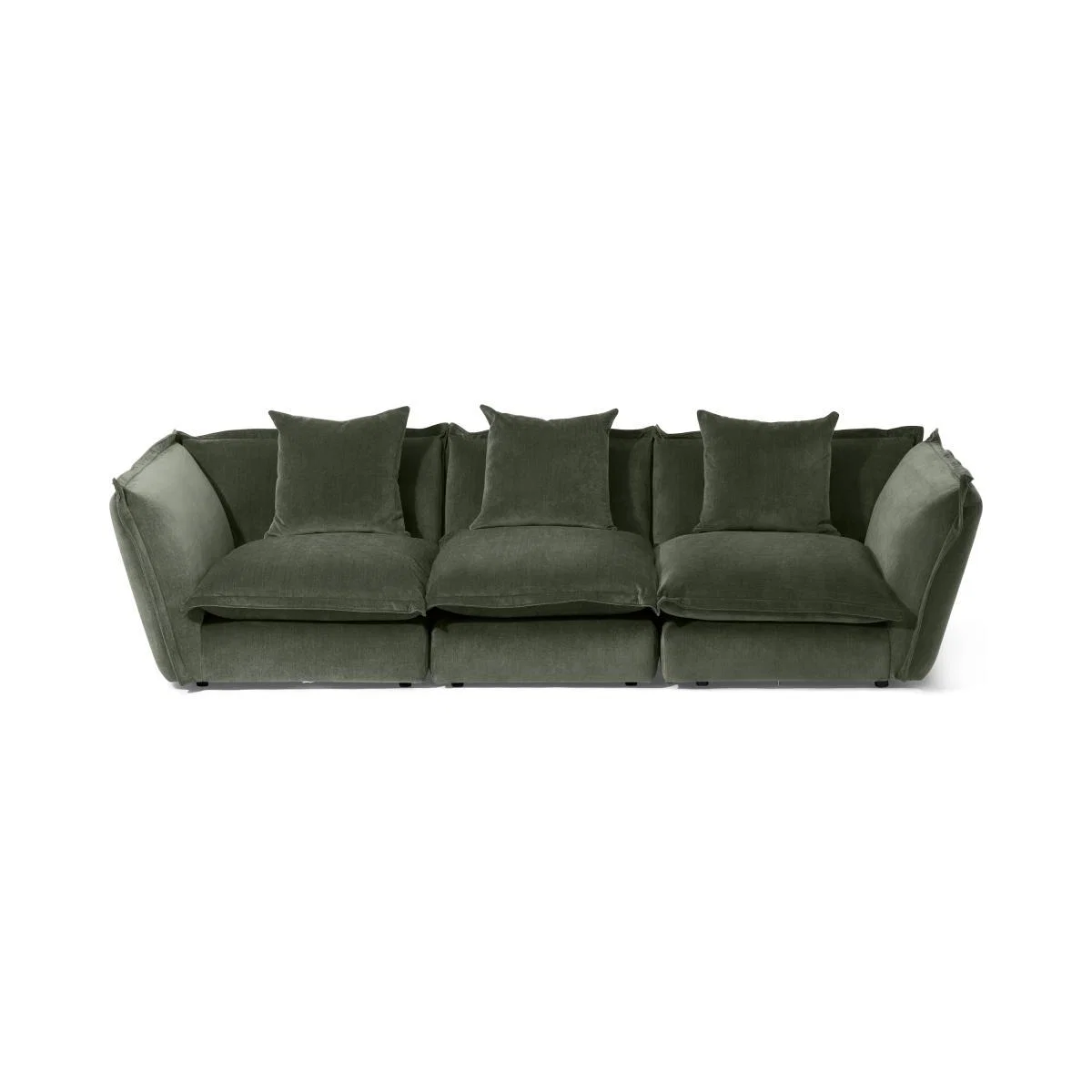 Fernsby 3 Seater Sofa, Spruce Chenille Fabric – image 2