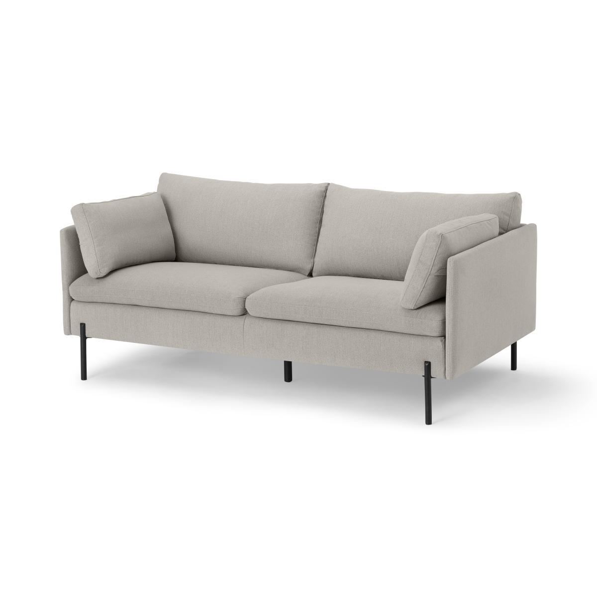 Zarina Large 2 Seater Sofa, Mina Flint Grey – image 3