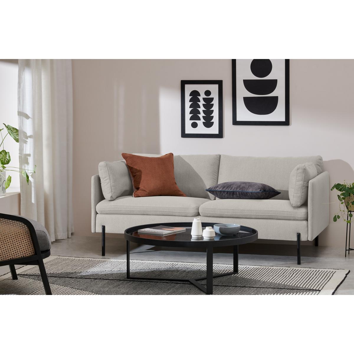 Zarina Large 2 Seater Sofa, Mina Flint Grey – image 4