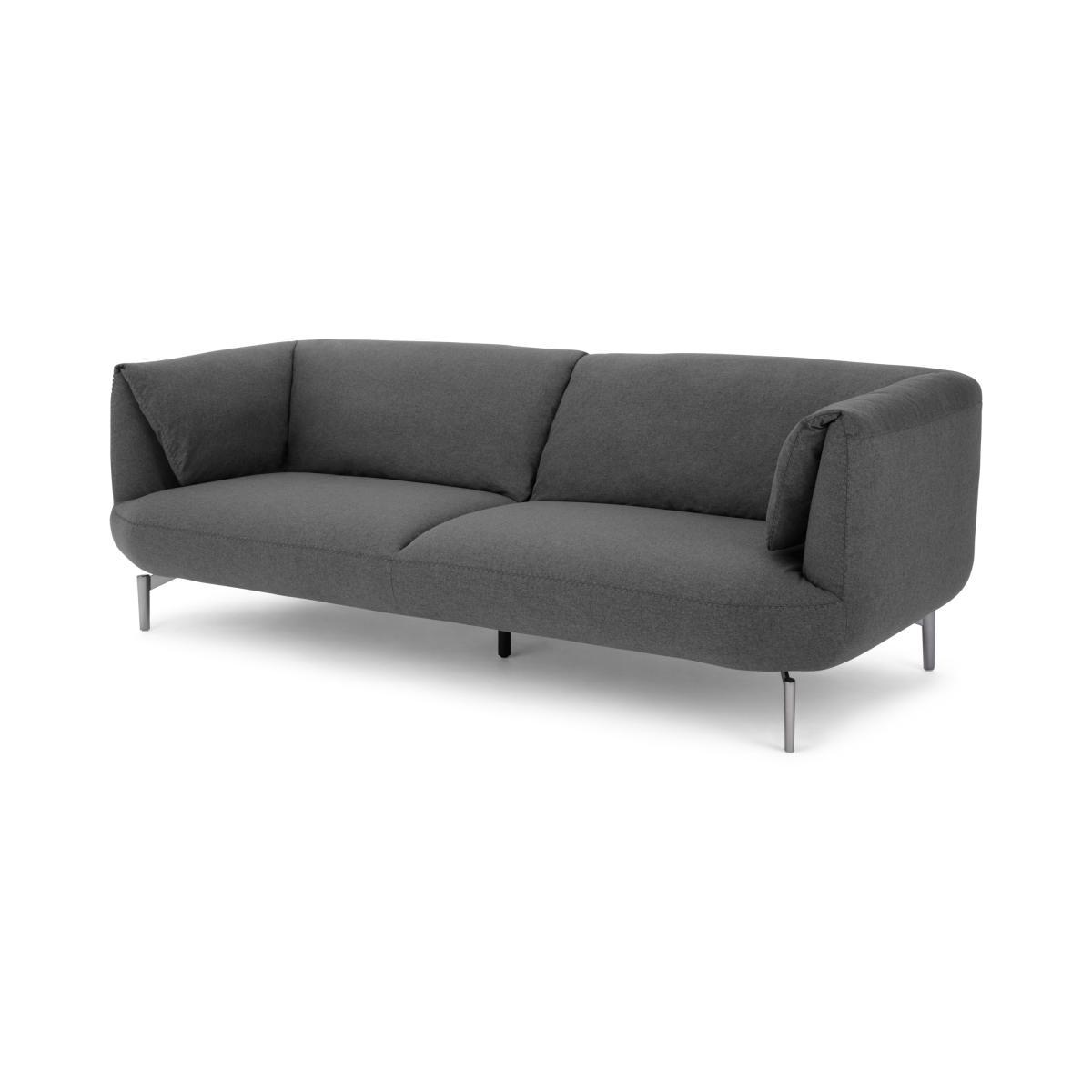 Inka 3 Seater Sofa, Marl Grey – image 3
