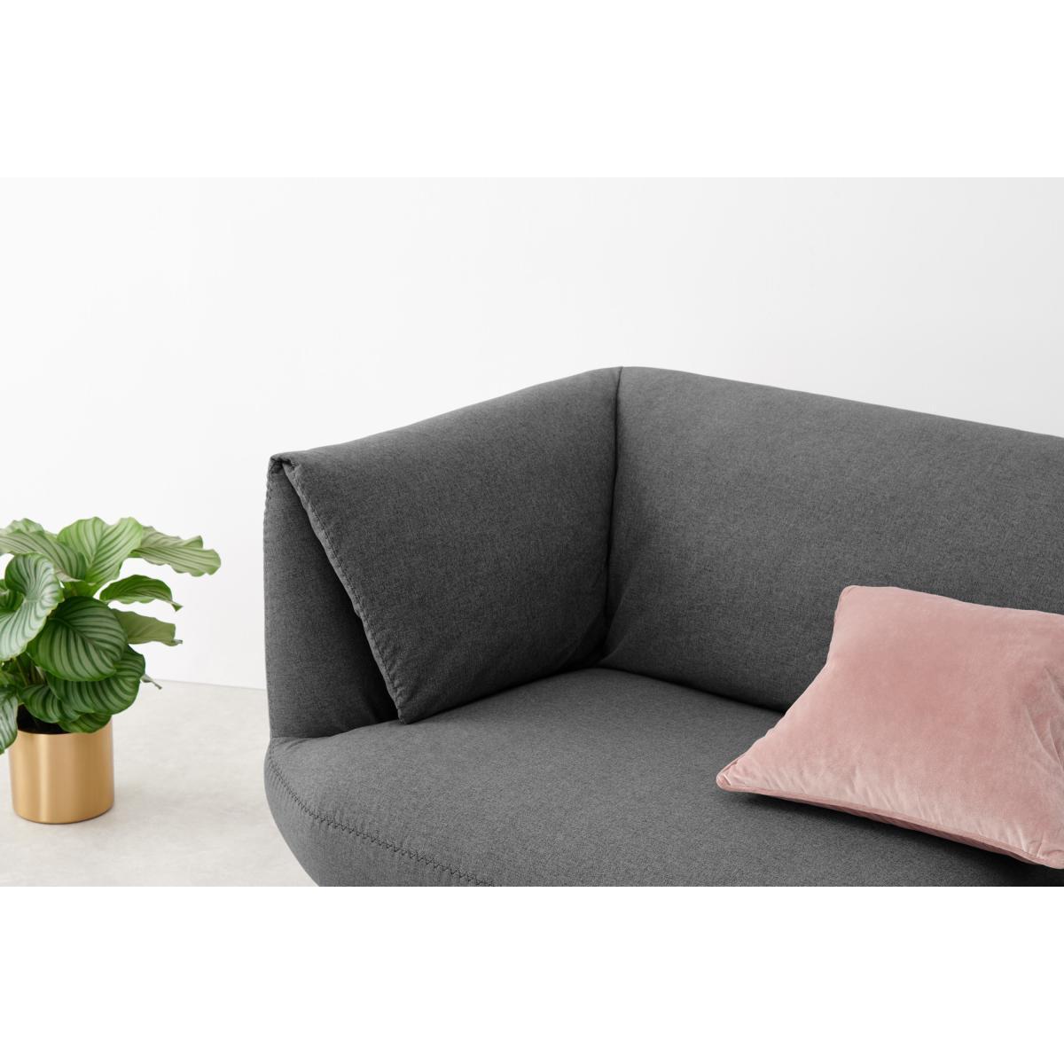 Inka 3 Seater Sofa, Marl Grey – image 7