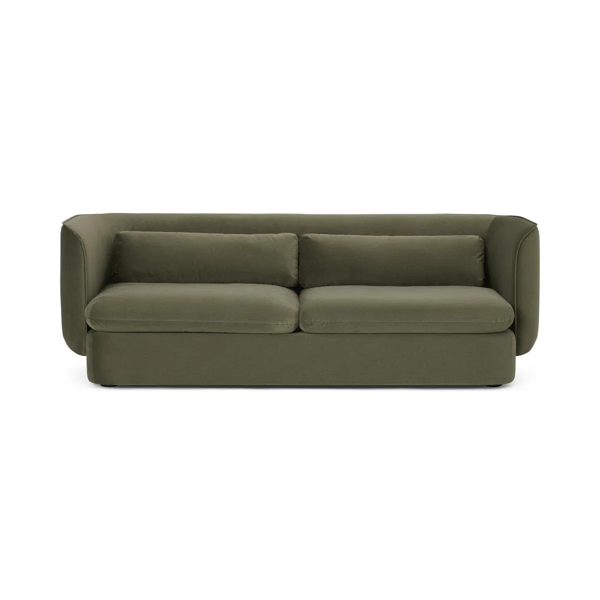 Maliri 3 Seater Sofa, Pistachio Green Recycled Velvet – image 2