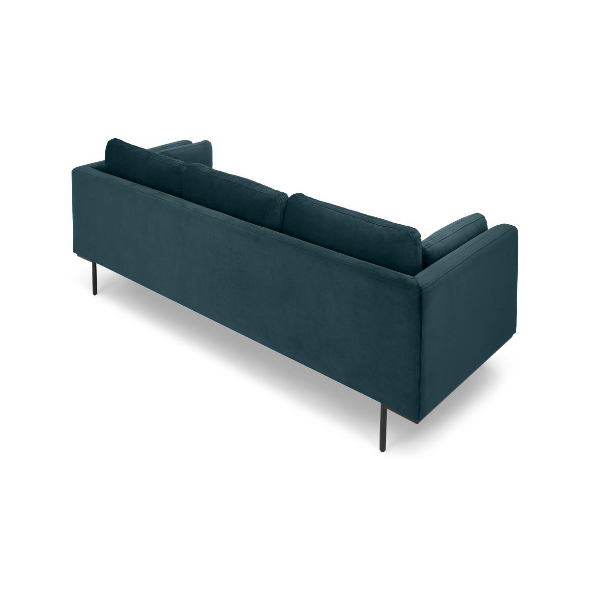 Harlow, 3 Seater Sofa, Coastal Blue Velvet – image 6